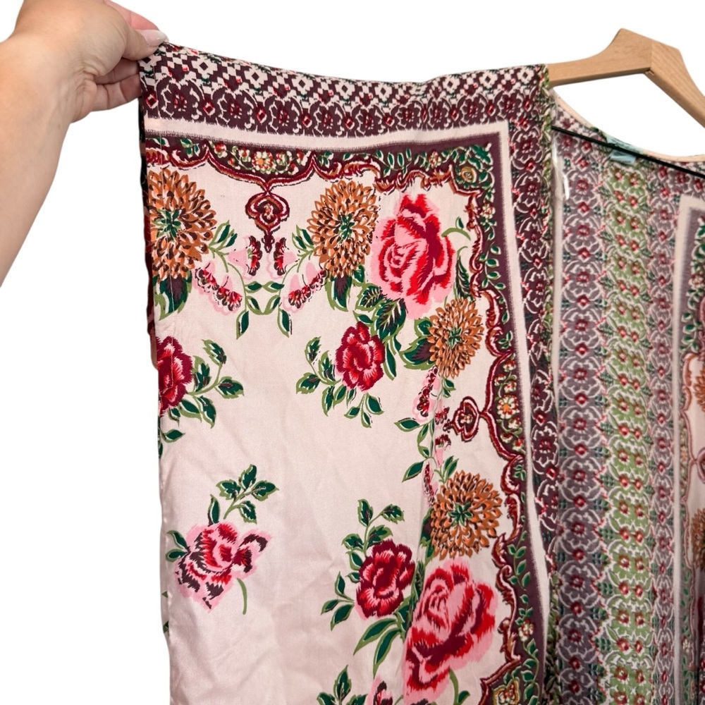 Floral Kimono Cover-Up - Picture 3 of 7